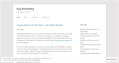 Desktop Screenshot of guyrutenberg.com
